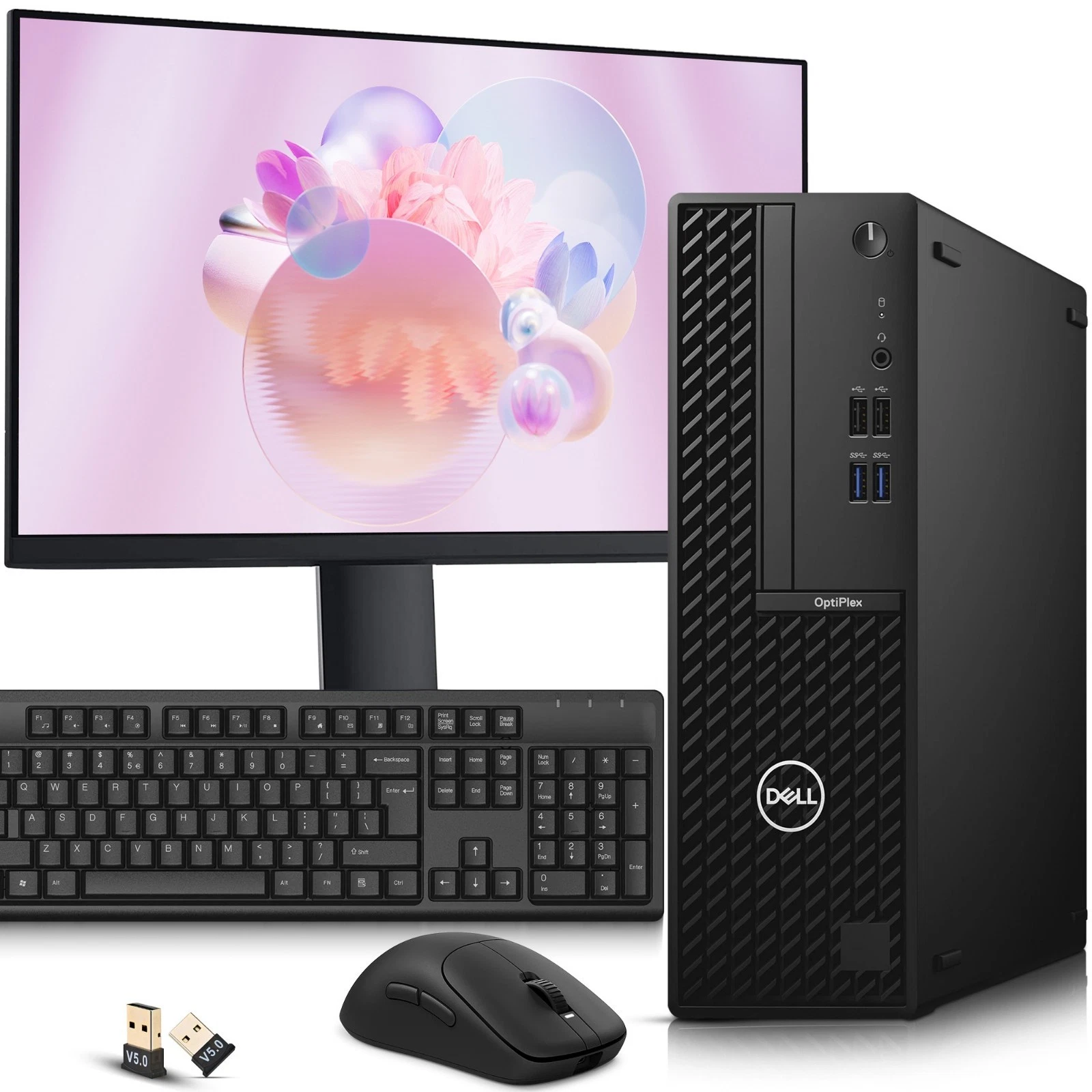 Dell OptiPlex small form factor with monitor